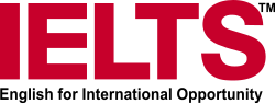 Logo de International English Language Testing System.